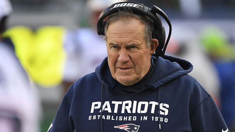 New England Patriots head coach Bill Belichick