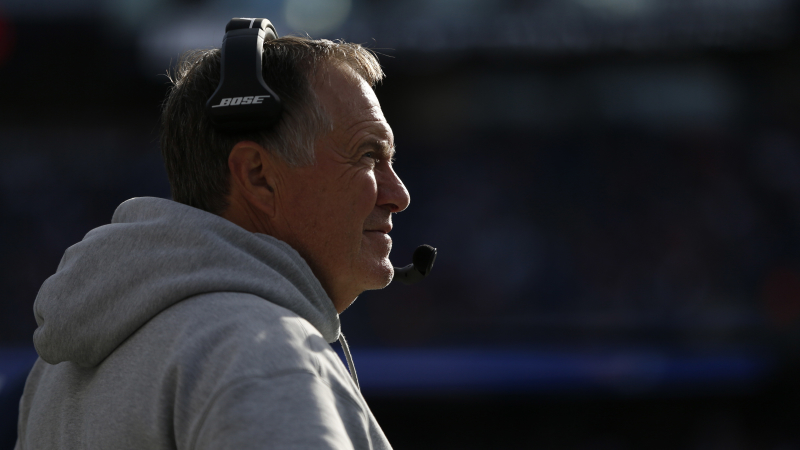 New England Patriots head coach Bill Belichick
