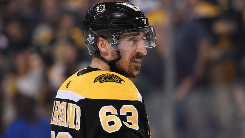 Boston Bruins Left Wing Brad Marchand