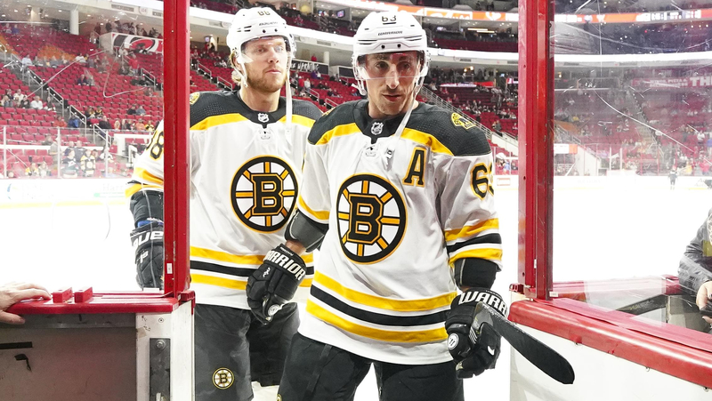 Boston Bruins Left Wing Brad Marchand