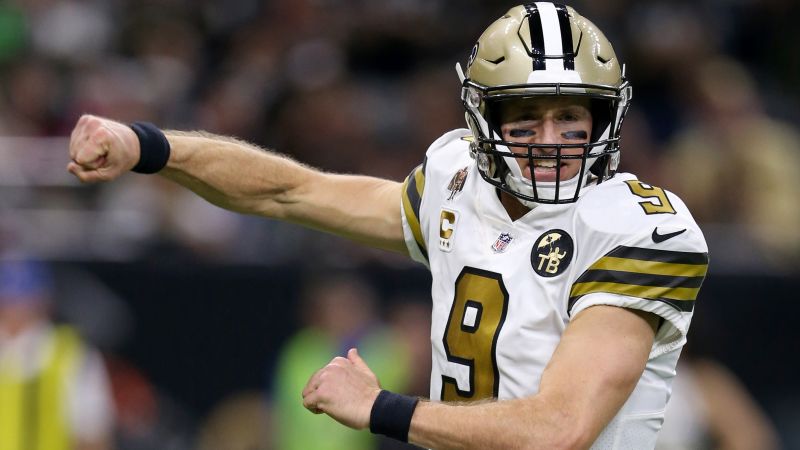 New Orleans Saints Quarterback Drew Brees