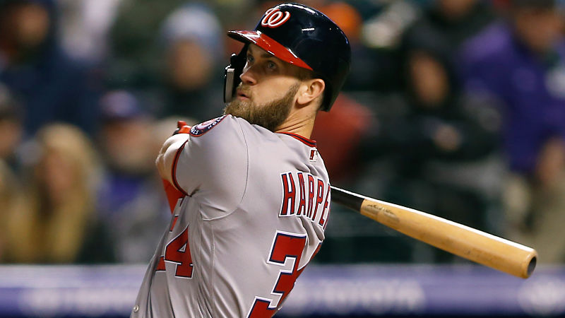 MLB player Bryce Harper