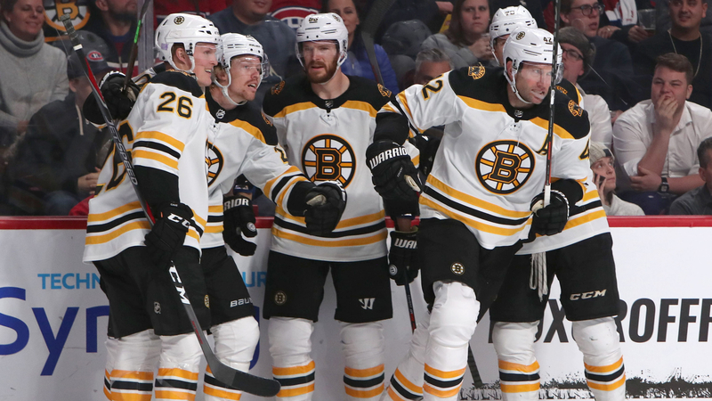 Boston Bruins At Montreal Canadiens