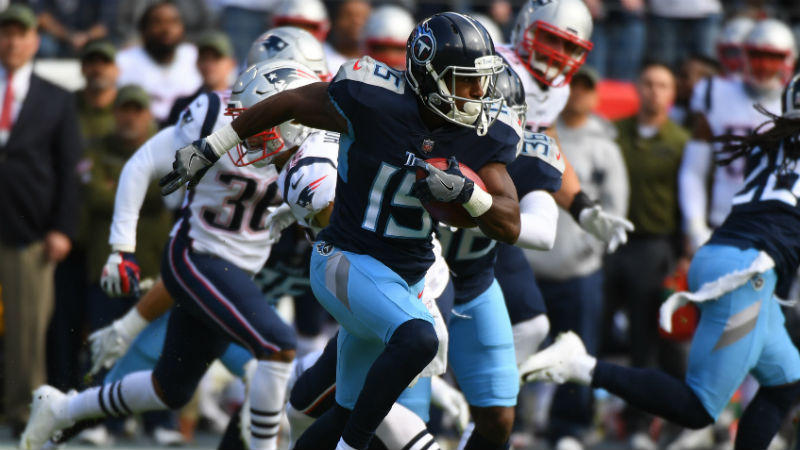 Tennessee Titans wide receiver Darius Jennings