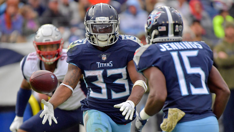 Tennessee Titans running back Dion Lewis