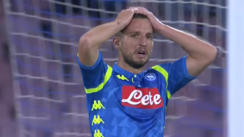 Napoli forward Dries Mertens