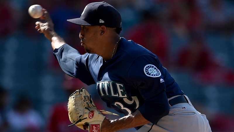 Seattle Mariners pitcher Edwin Diaz