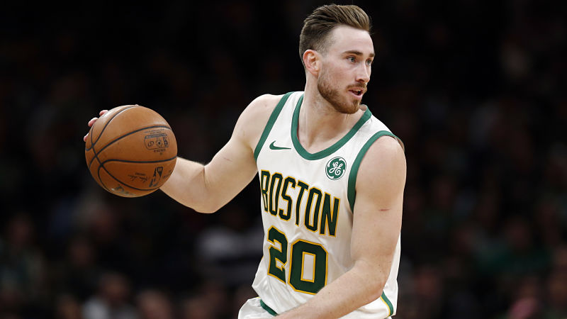 Boston Celtics forward Gordon Hayward