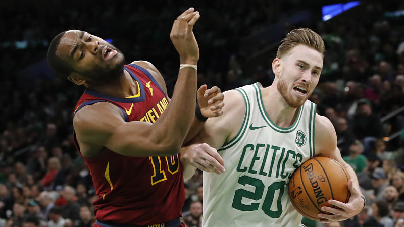 Boston Celtics forward Gordon Hayward