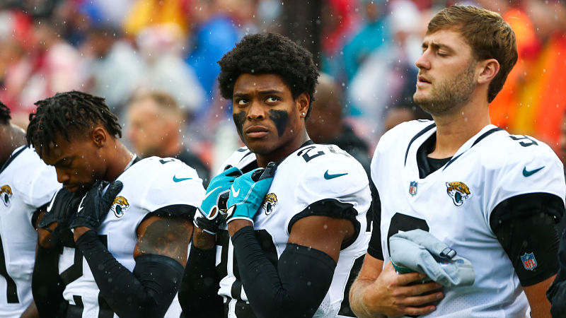 Jacksonville Jaguars cornerback Jalen Ramsey