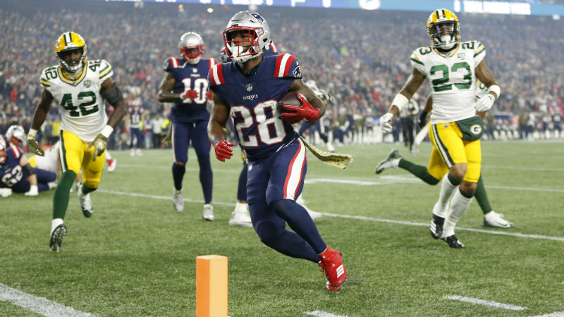 New England Patriots running back James White