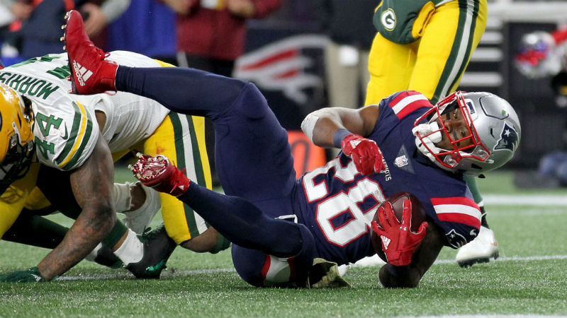 New England Patriots running back James White
