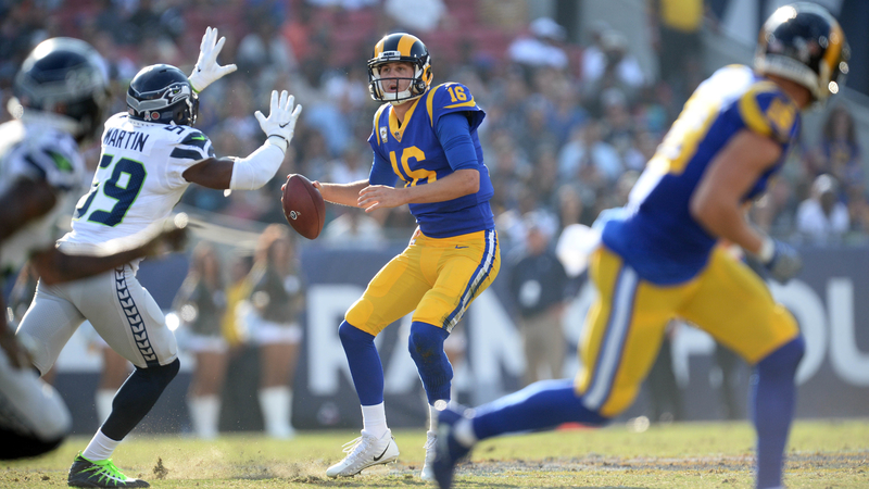 Los Angeles Rams Quarterback Jared Goff