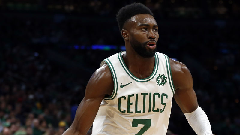 Boston Celtics guard Jaylen Brown