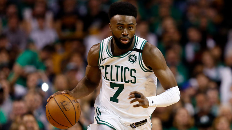 Boston Celtics guard Jaylen Brown