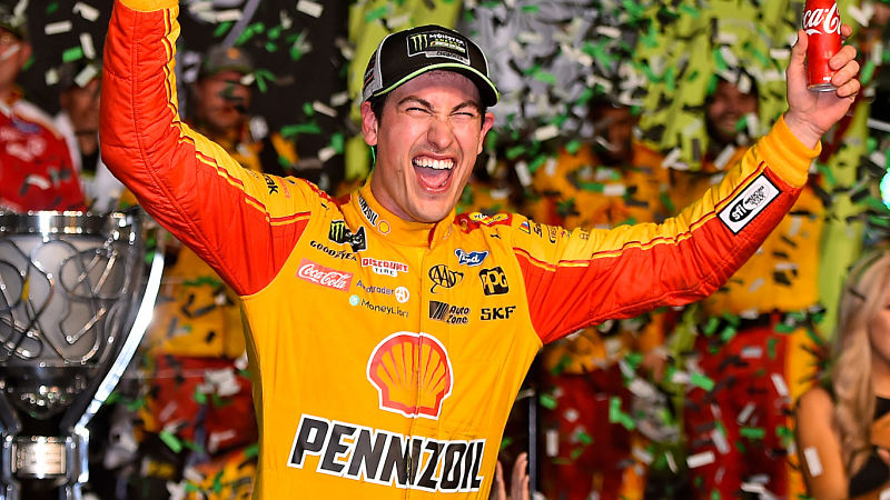 NASCAR driver Joey Logano