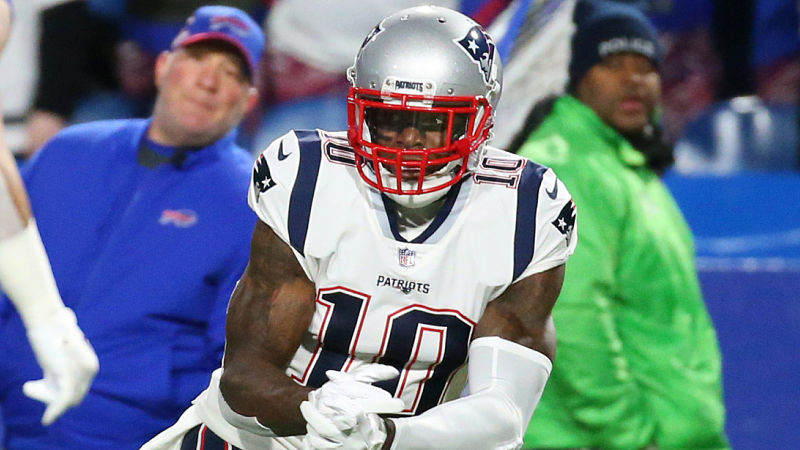 New England Patriots receiver Josh Gordon