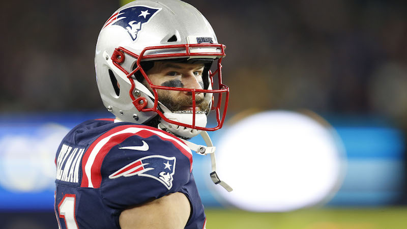 Patriots wide receiver Julian Edelman