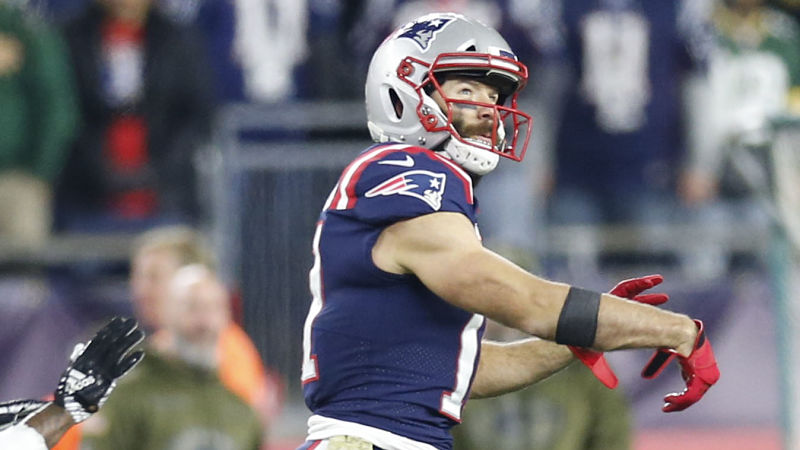 New England Patriots wide receiver Julian Edelman