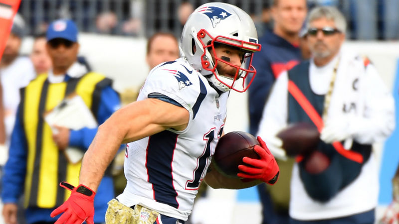 New England Patriots wide receiver Julian Edelman