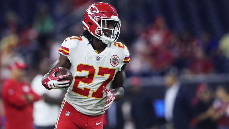 Kansas City Chiefs running back Kareem Hunt