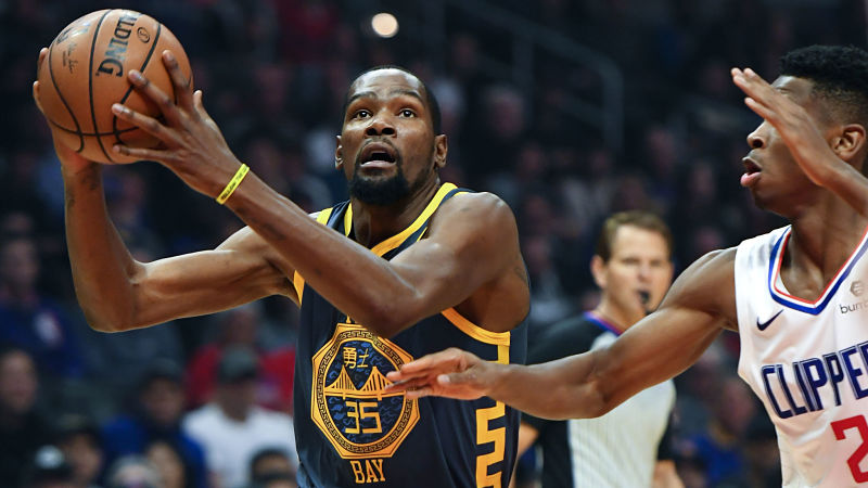 Golden State Warriors forward Kevin Durant