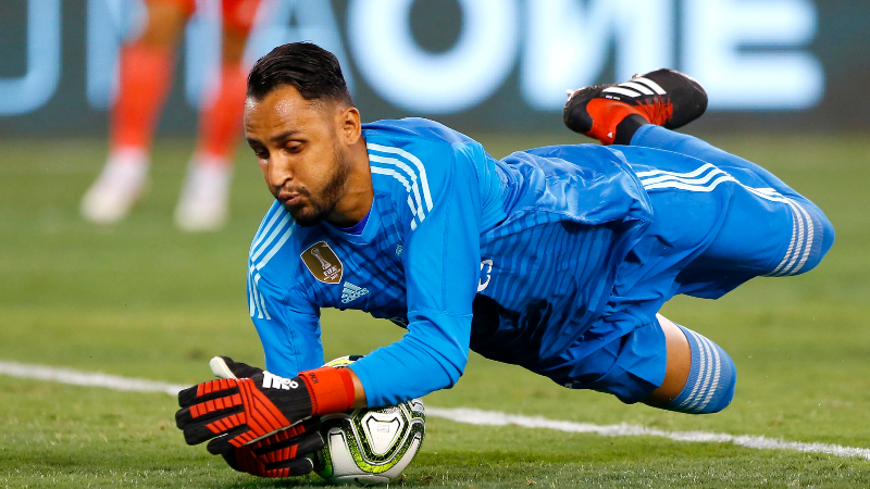 Real Madrid goalkeeper Keylor Navas