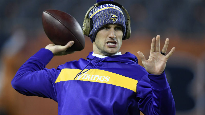 Minnesota Vikings quarterback Kirk Cousins