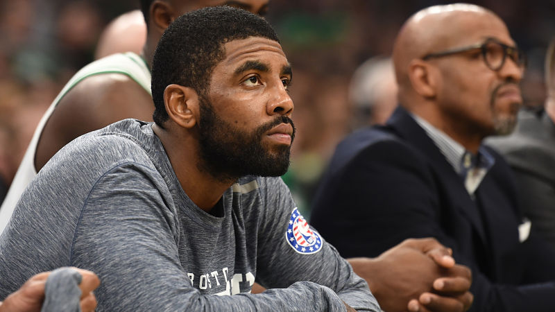 Boston Celtics guard Kyrie Irving