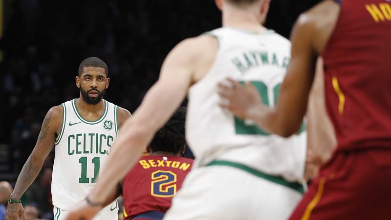 Boston Celtics guard Kyrie Irving