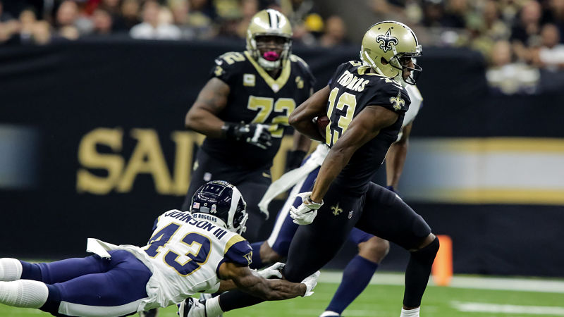 New Orleans Saints wide receiver Michael Thomas