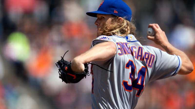 New York Mets starting pitcher Noah Syndergaard