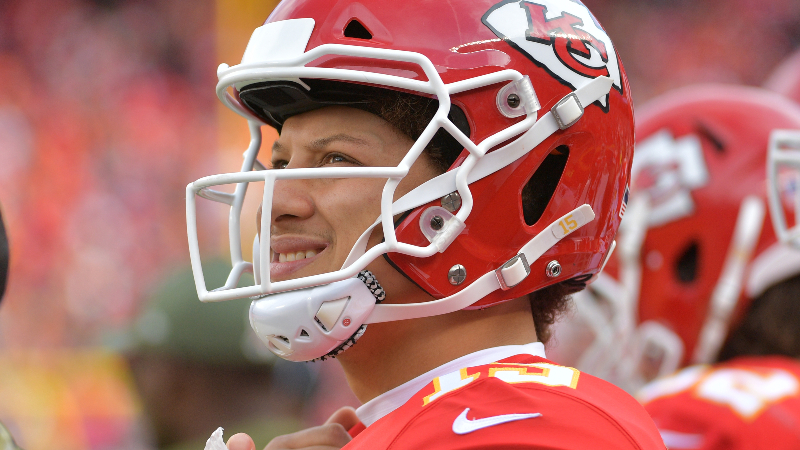 Kansas City Chiefs quarterback Patrick Mahomes
