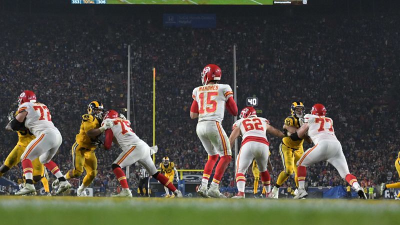 Kansas City Chiefs quarterback Patrick Mahomes