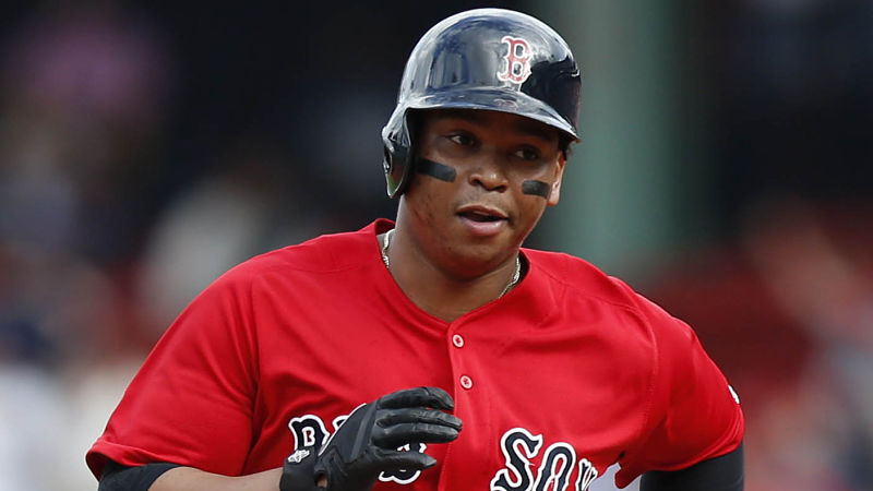 Boston Red Sox third baseman Rafael Devers