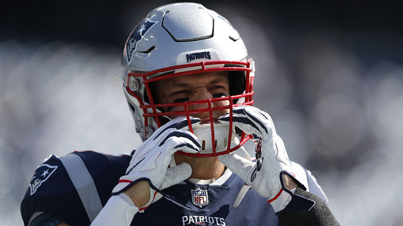 New England Patriots tight end Rob Gronkowski