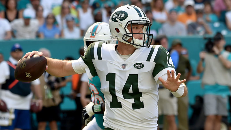 New York Jets quarterback Sam Darnold