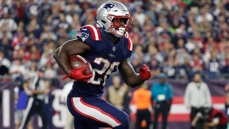 New England Patriots running back Sony Michel