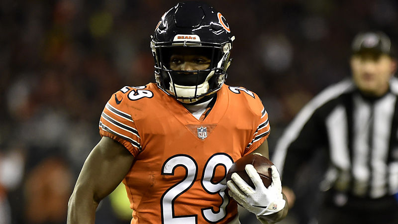 Chicago Bears running back Tarik Cohen