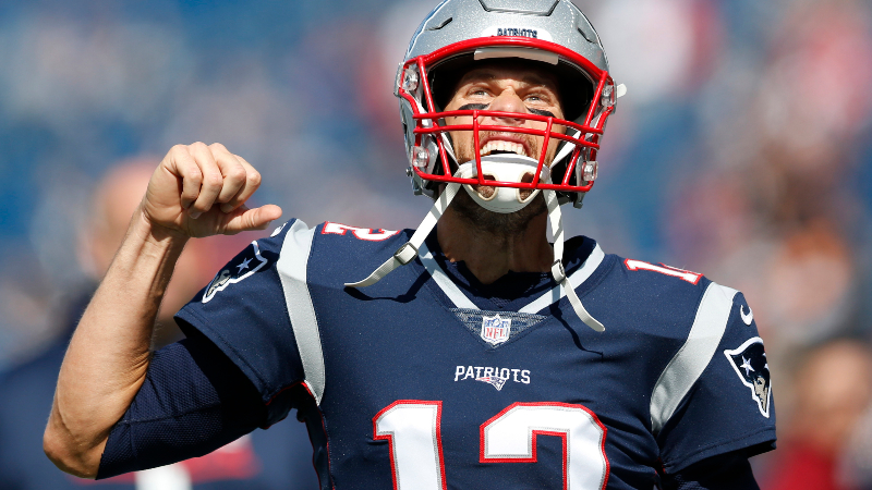 New England Patriots quarterback Tom Brady