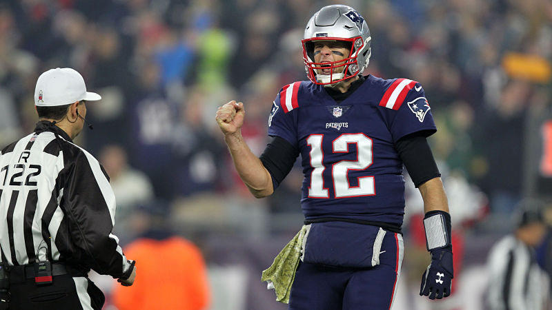 New England Patriots quarterback Tom Brady