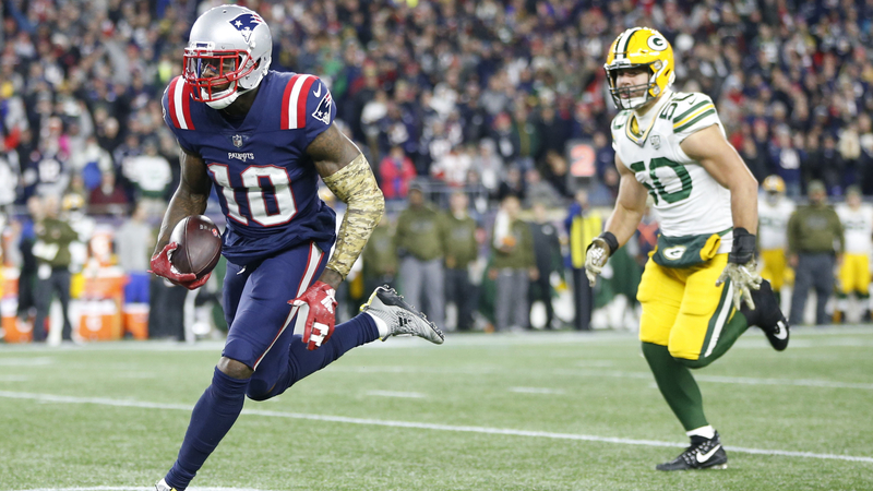 New England Patriots' Josh Gordon