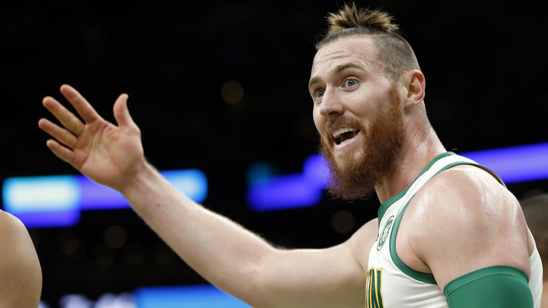 Boston Celtics Center Aron Baynes