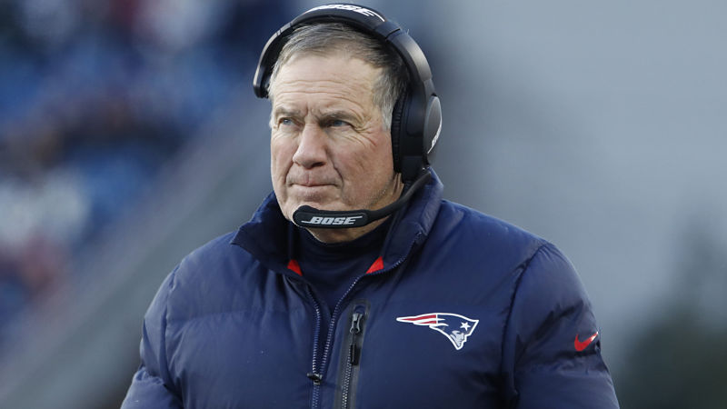 New England Patriots head coach Bill Belichick