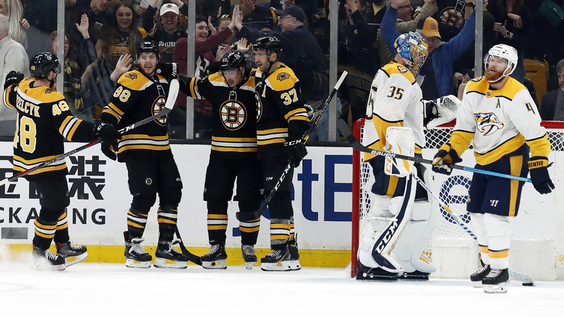 Boston Bruins Vs. Nashville Predators