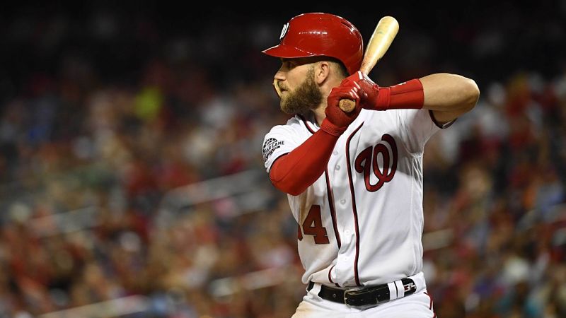 Washington Nationals outfielder Bryce Harper