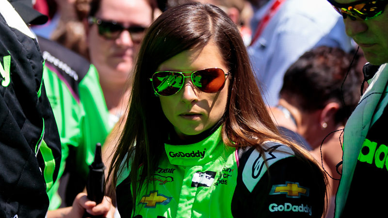 Retired race car driver Danica Patrick