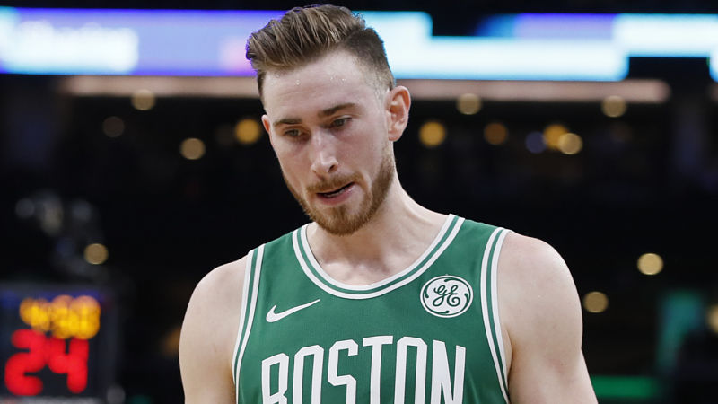 Boston Celtics forward Gordon Hayward