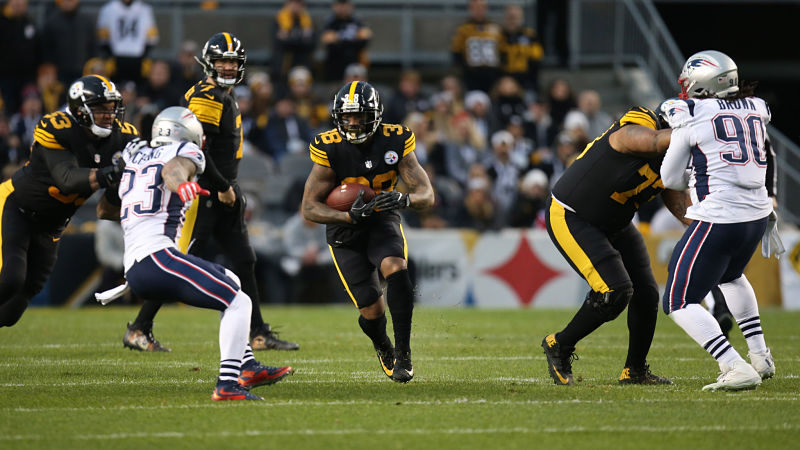 Pittsburgh Steelers running back Jaylen Samuels