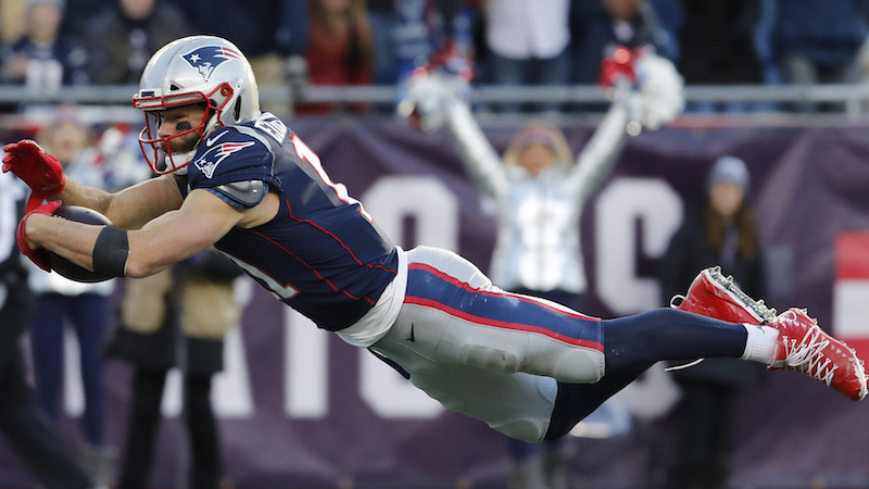 Patriots wide receiver Julian Edelman